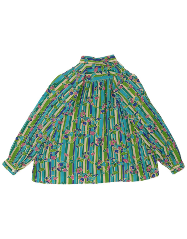Diana Bentall's Dame Pullover Bluse UK 20 2XL Flerfarvet Blomster