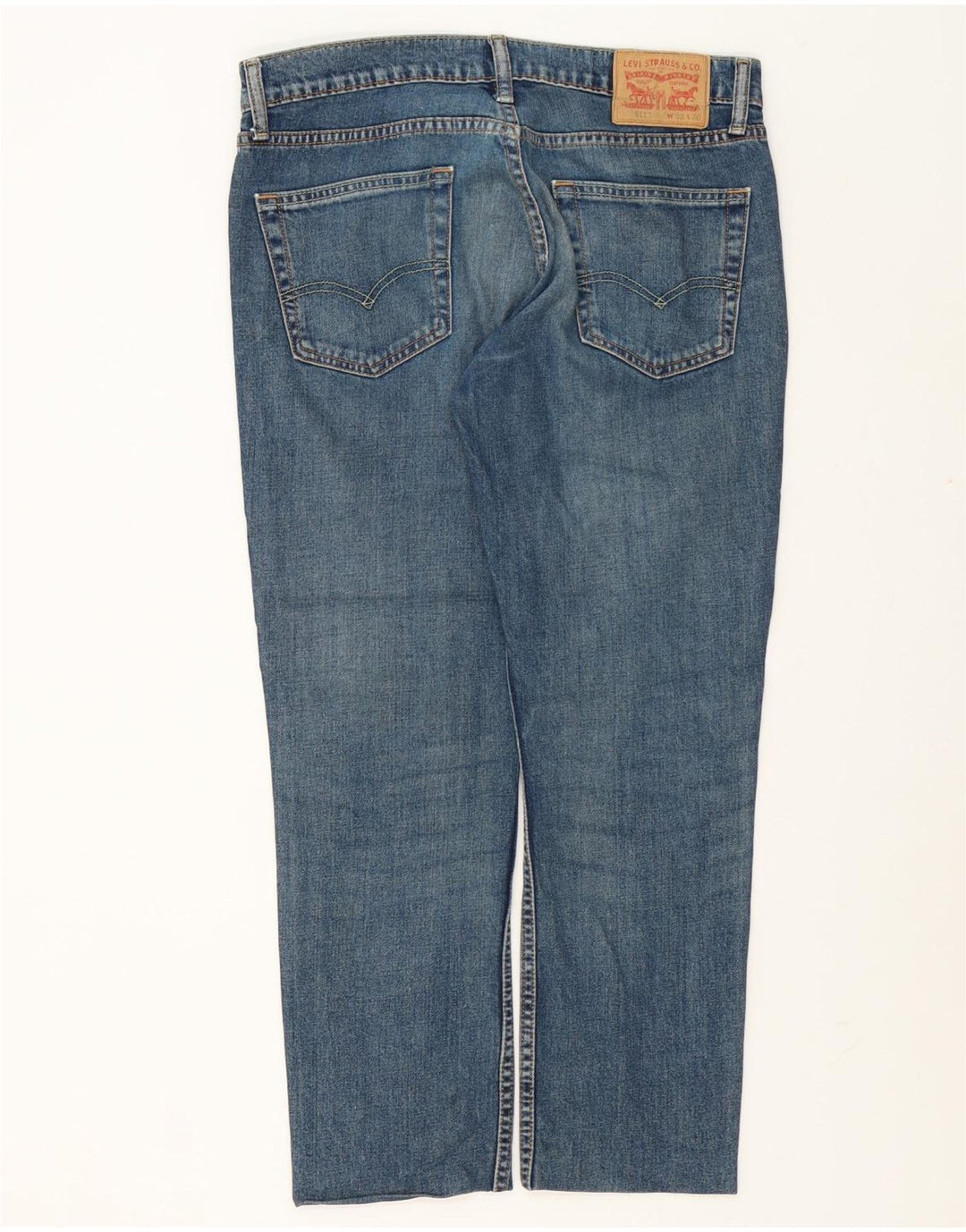 Levi's Herre 511 Slim Jeans W33 L27 Blå Bomuld