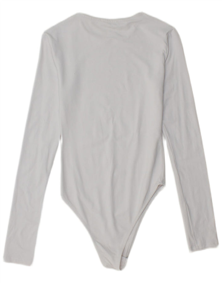 Zara Womens Bodysuit UK 8 Small White