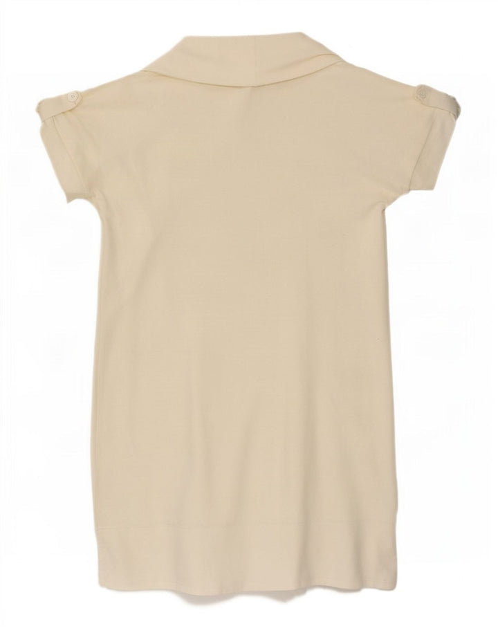 Zara Womens Shift Dress UK 14 Large Off White