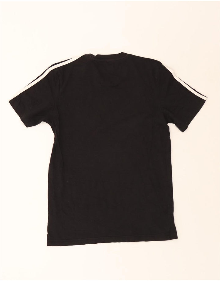 ADIDAS Mens T-Shirt Top Small Black Cotton Vintage Adidas and Second-Hand Adidas from Messina Hembry 