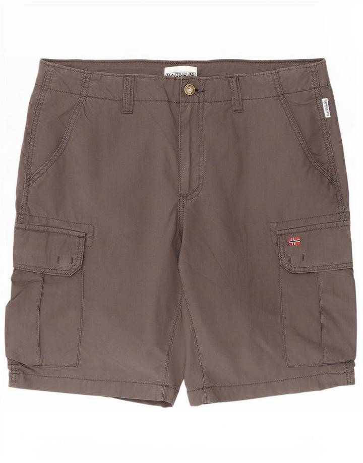 Napapijri Herre Regular Cargo Shorts Medium W32 Brun Bomuld