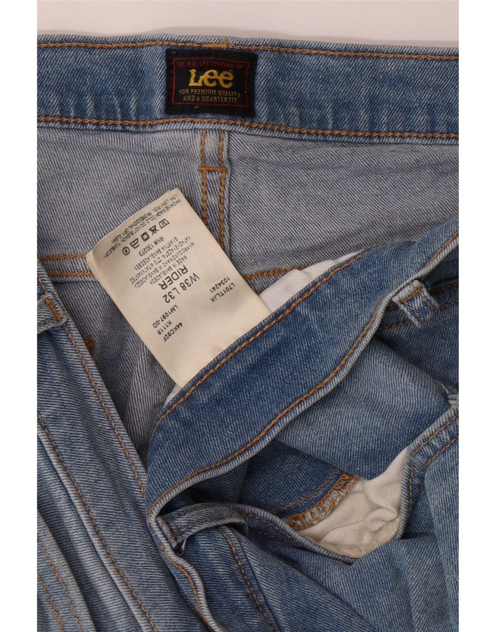 LEE Mens Rider Straight Jeans W38 L27 Blue Cotton Vintage Lee and Second-Hand Lee from Messina Hembry 