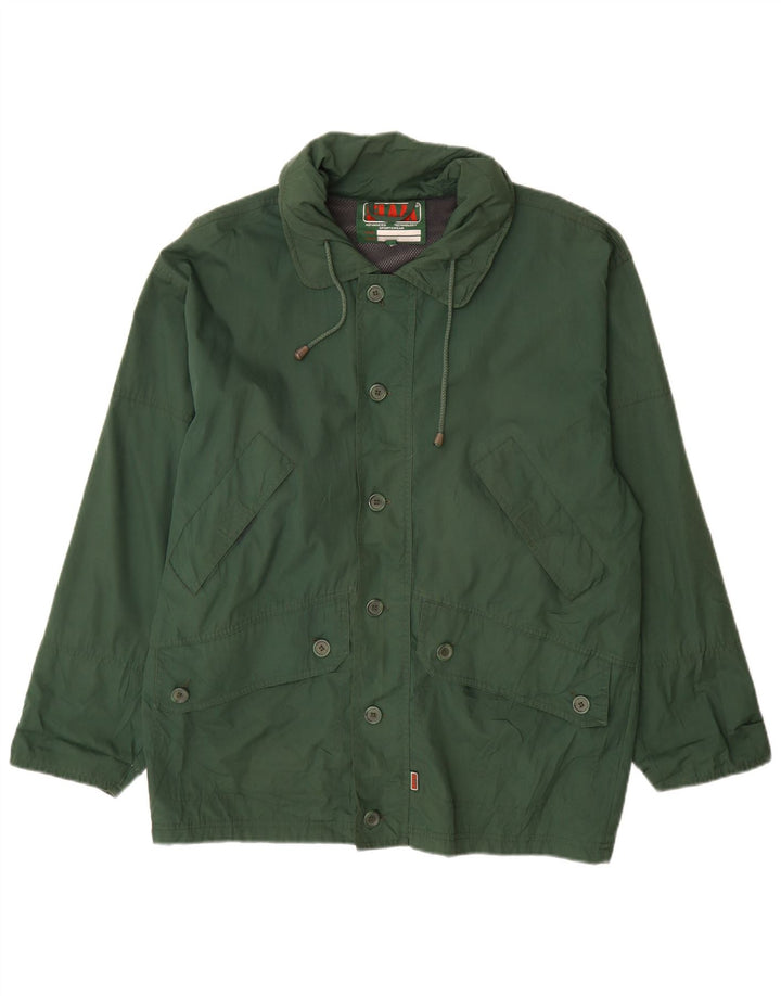 Slam Herre Loose Fit regnjakke UK 36 Small Green Polyester