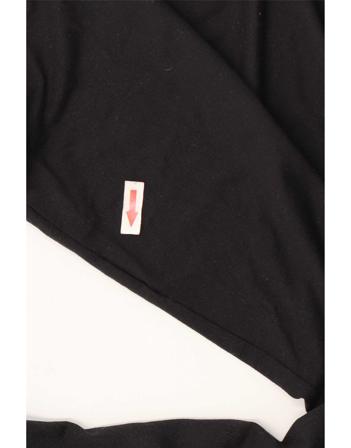 Calvin Klein Herre Zip Neck Pullover Træningsdragt Top Small Navy Blue Polyester