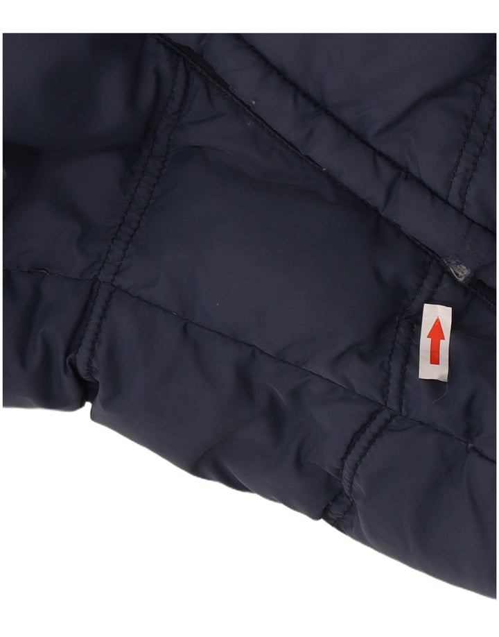 Jack Wills Dame Polstret Gilet UK 12 Medium Navy Blue