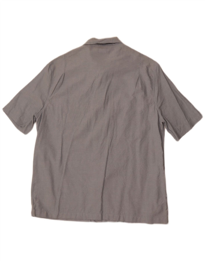 Levi's Kortærmet Herreskjorte Stor Blå Bomuld