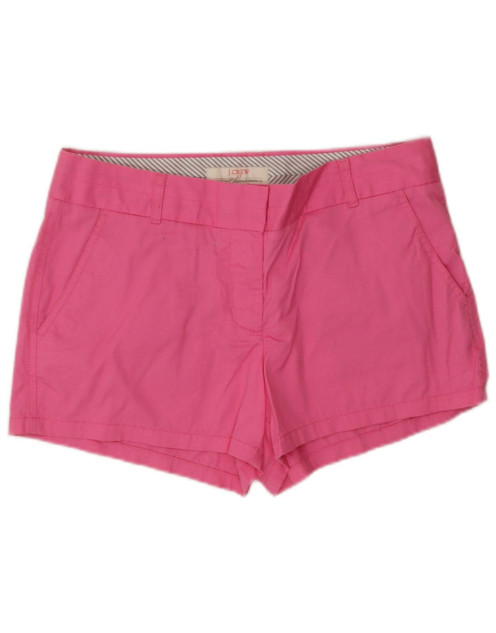 J. CREW Chino Shorts til kvinder US 6 Medium W32 Pink Bomuld