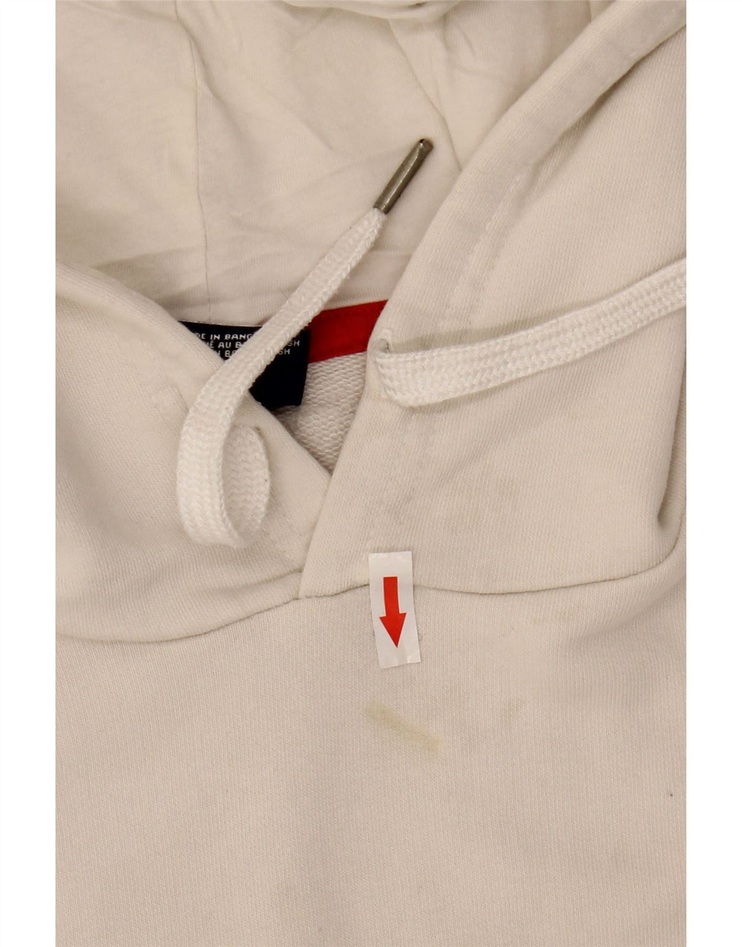 Champion Herre grafisk hættetrøje Jumper lille beige bomuld