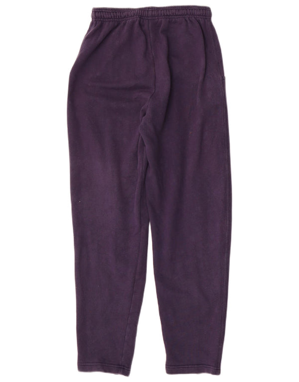 Adidas Dame træningsdragt Bukser Joggers UK 10 Small Navy Blue Cotton