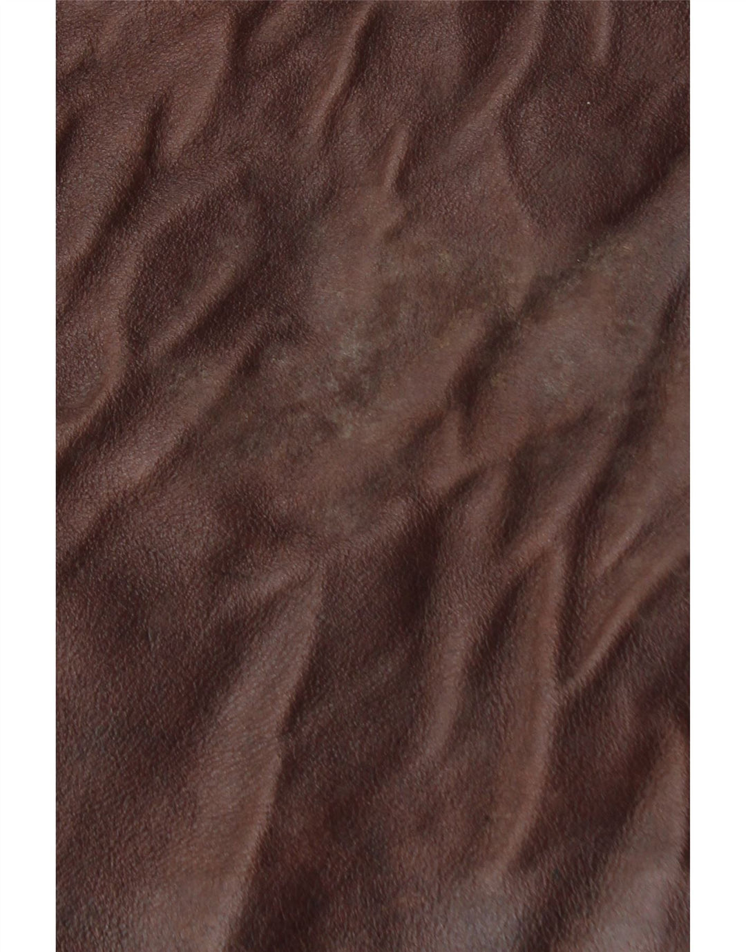 VINTAGE Læderjakke til mænd UK 38 Medium Brun Læder