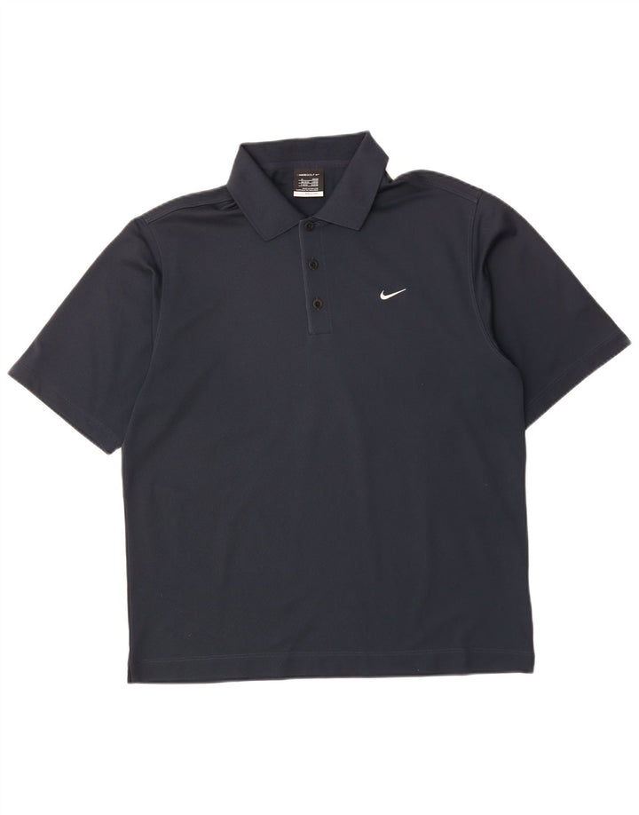 NIKE Poloshirt til mænd, medium marineblå