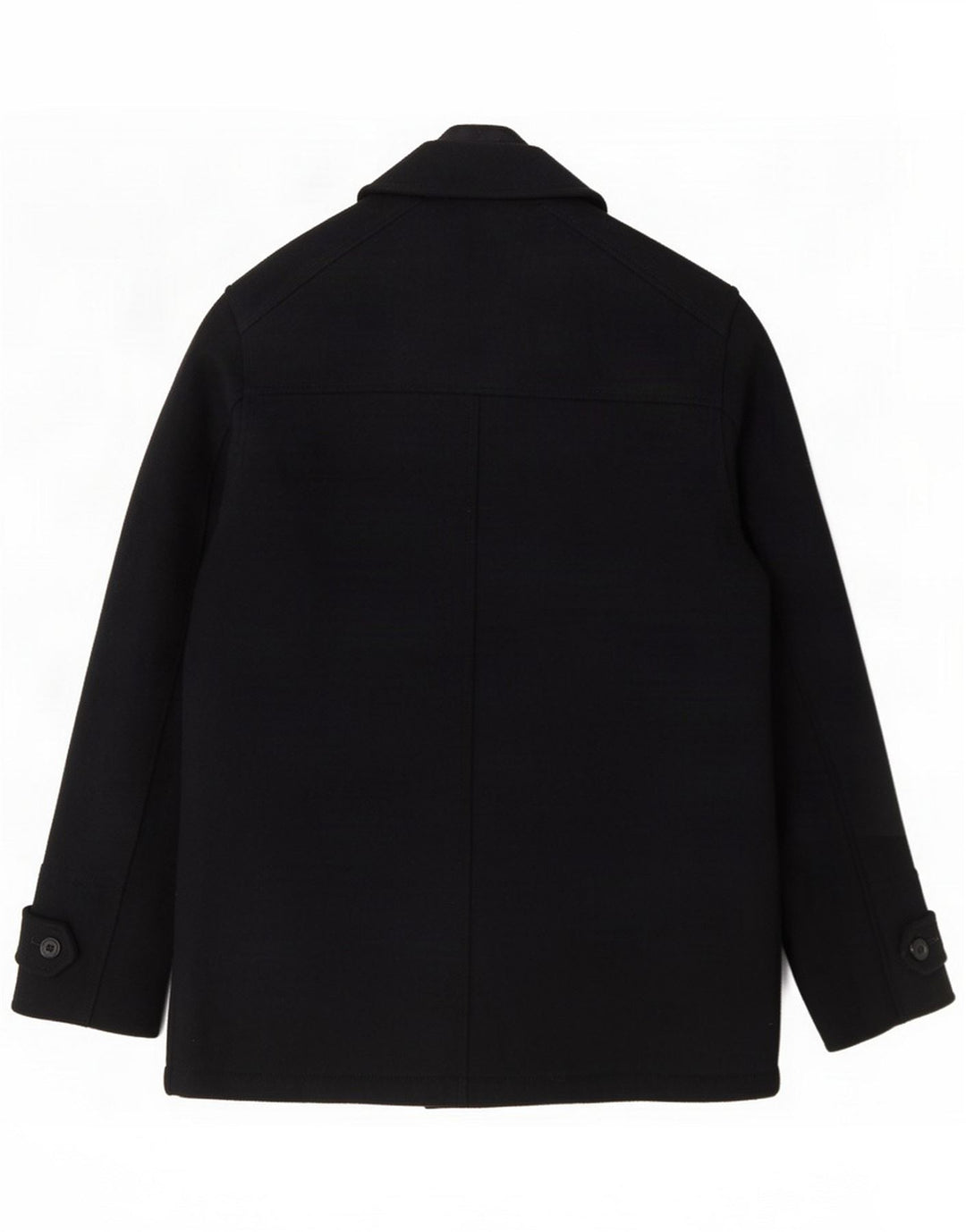Tokyo Laundry Herre Pea Coat UK 38 Medium Navy Blue Polyester