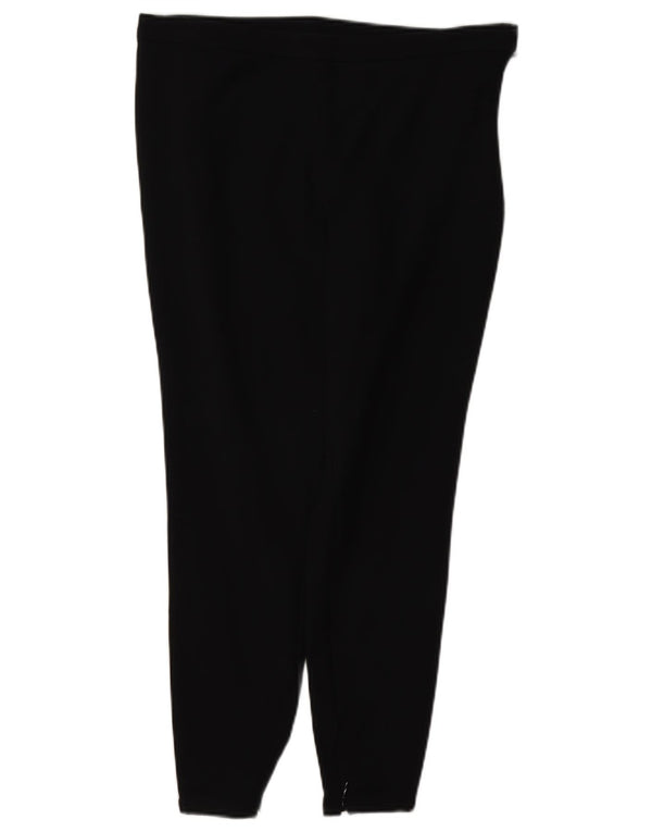 Massimo Dutti Dame Skinny Cropped Trousers EU 40 Medium W30 L24 Black