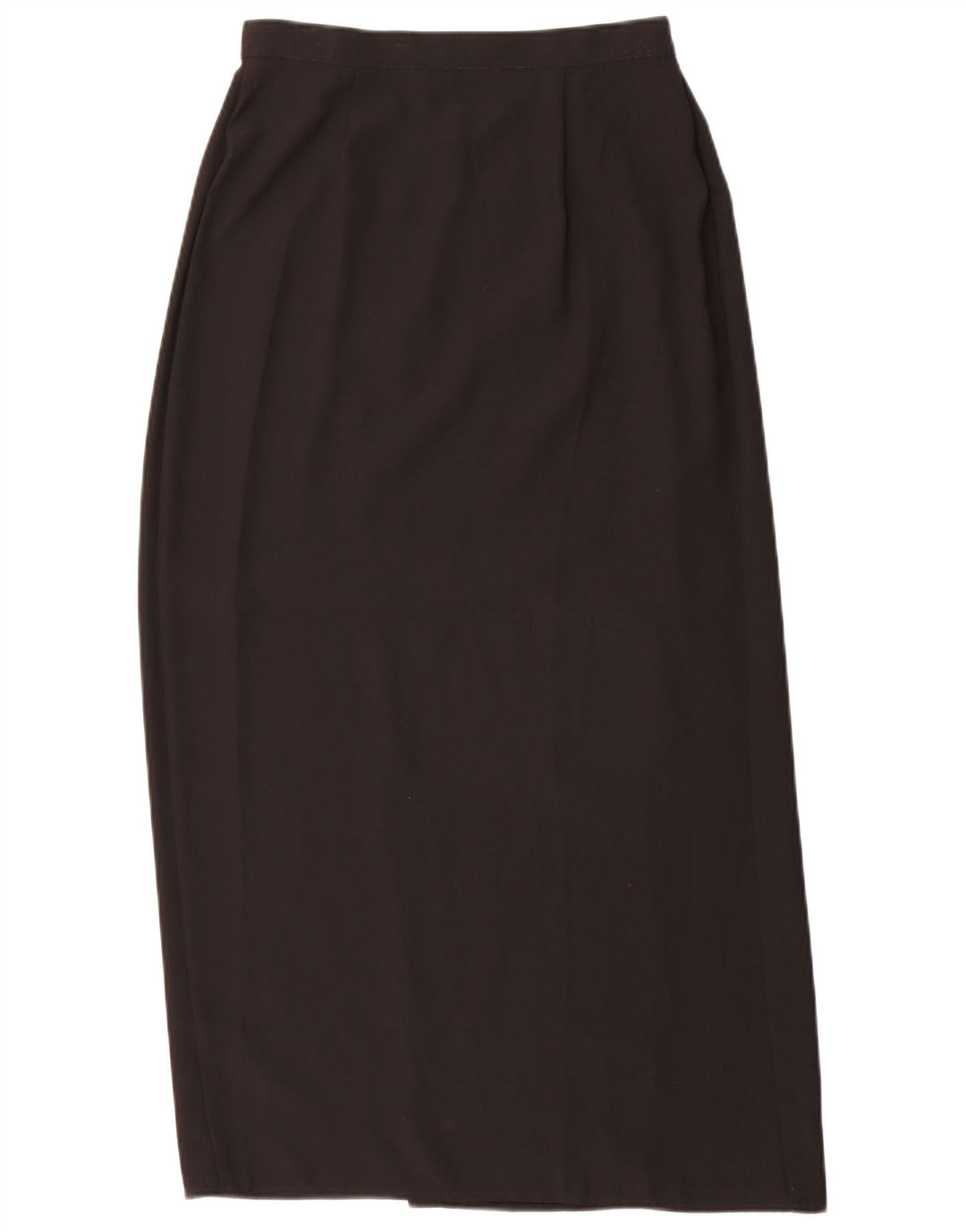Marks & Spencer Wrap-nederdel til kvinder UK 12 Medium W28 Sort polyester