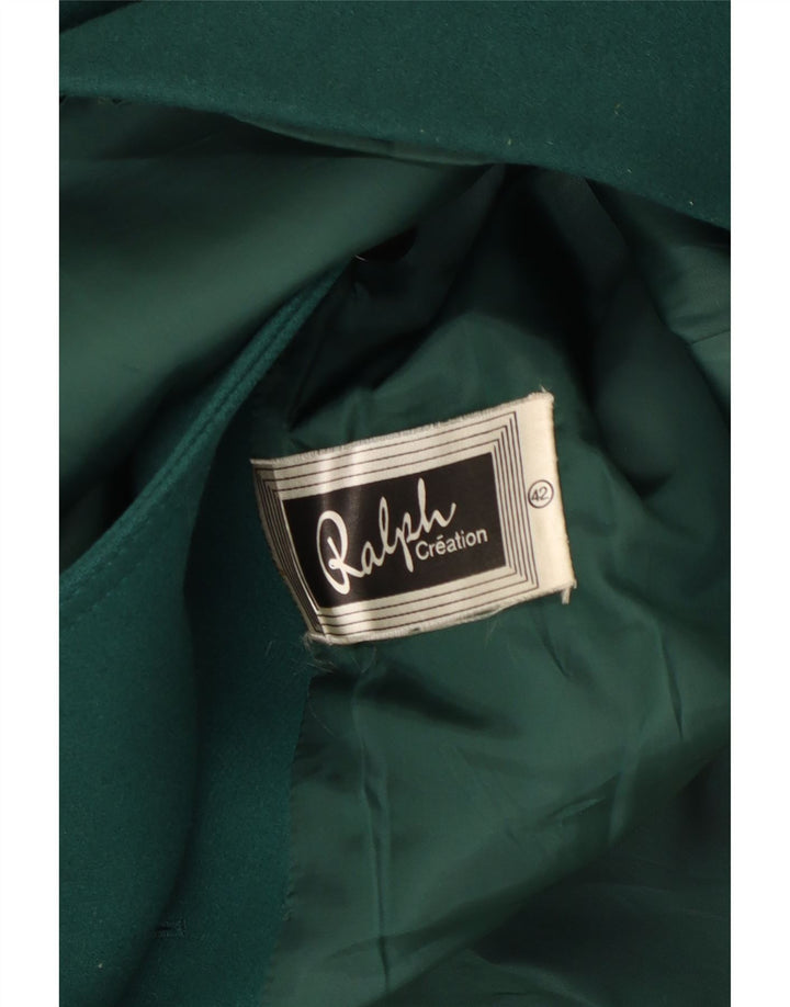 RALPH Dobbeltradet frakke til kvinder IT 42 Mellemgrøn