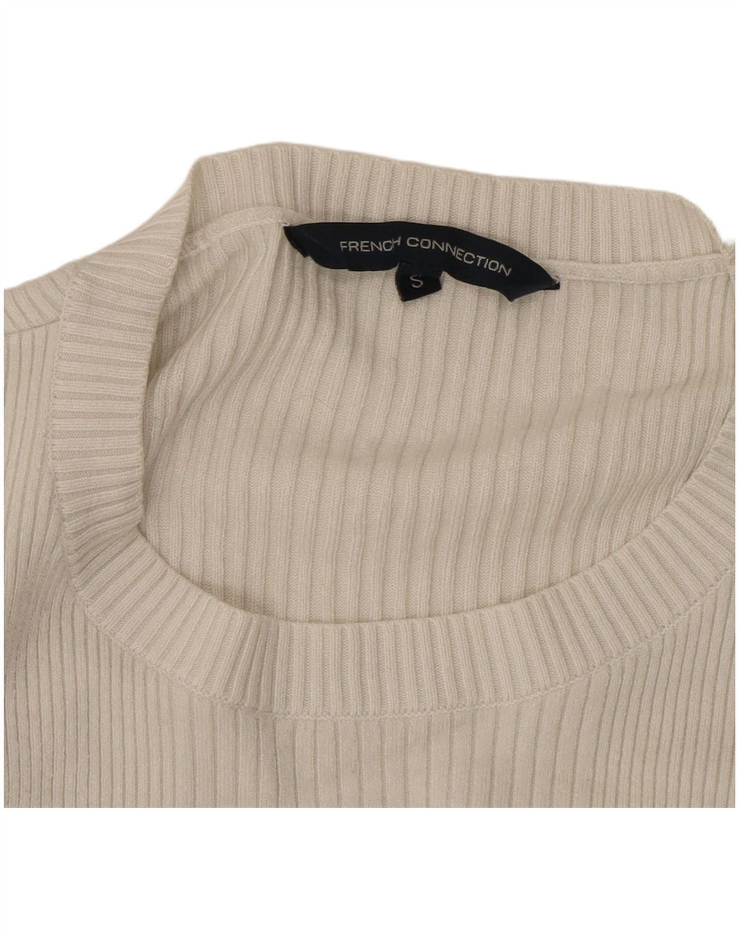 French Connection Dame Top Langærmet UK 10 Small White