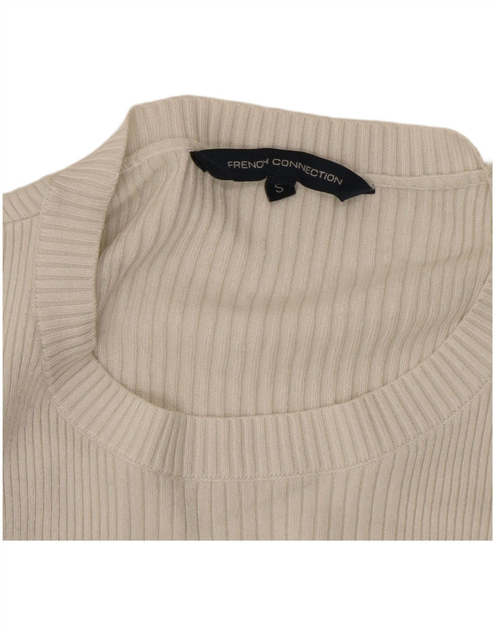 French Connection Dame Top Langærmet UK 10 Small White