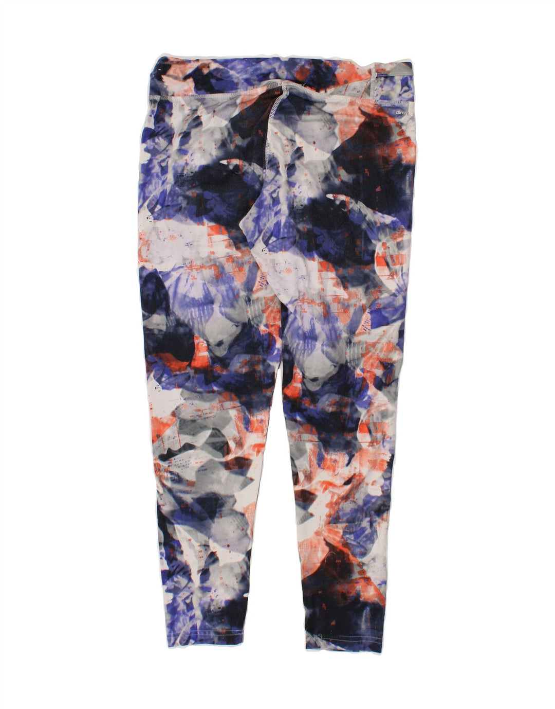 ADIDAS Womens Climalite Leggings UK 12/14 Medium  Multicoloured Vintage Adidas and Second-Hand Adidas from Messina Hembry 