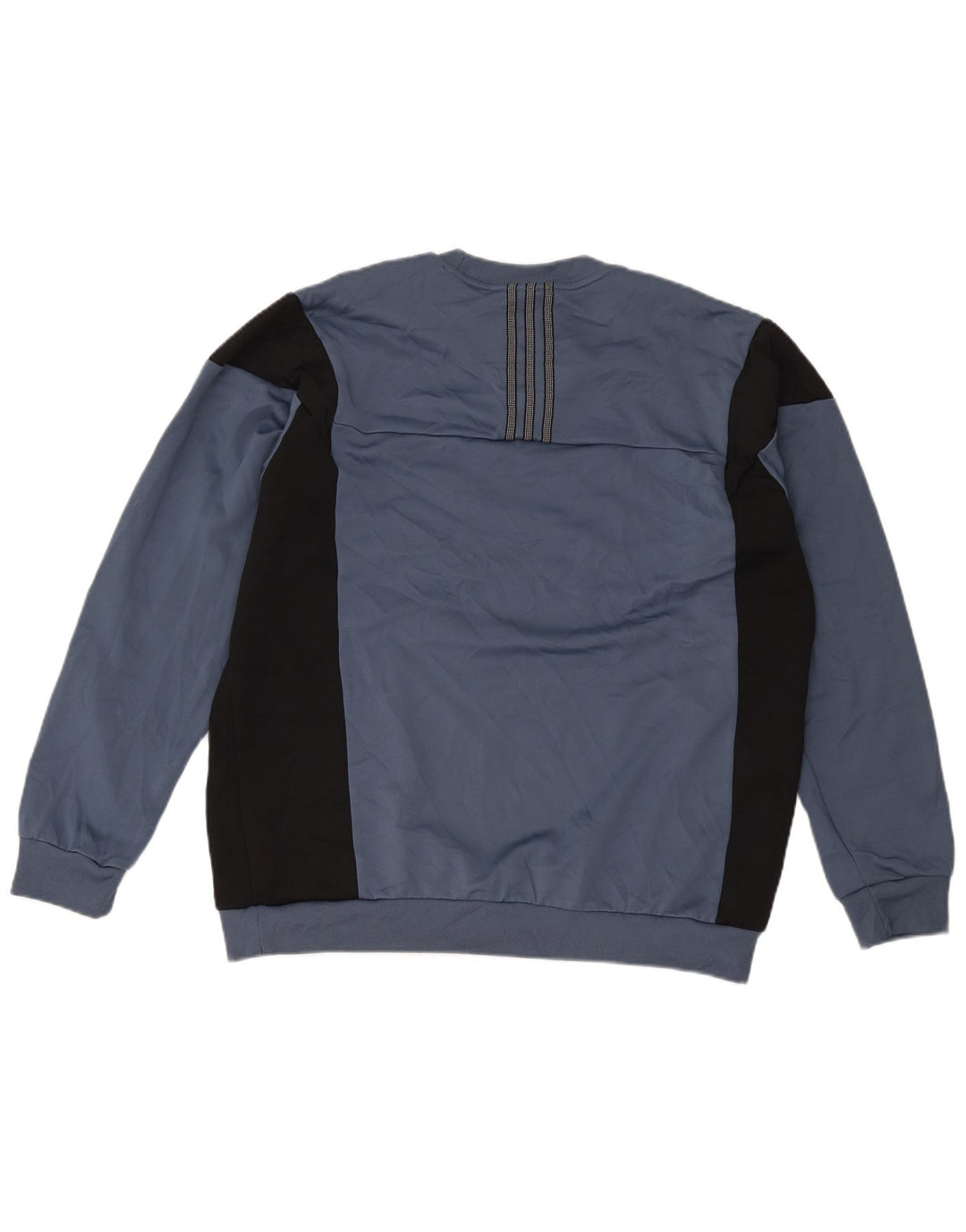 Adidas Herre Sweatshirt Jumper XL Grå Colourblock Polyester