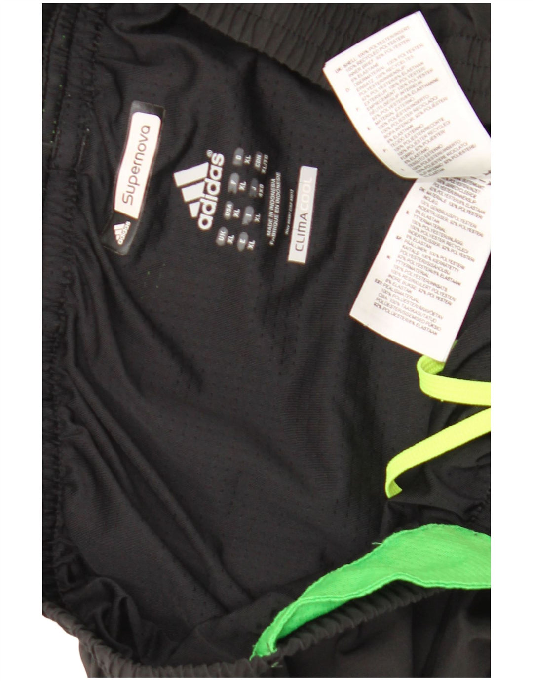 Adidas Herre Climacool Sport Shorts XL Sort Polyester