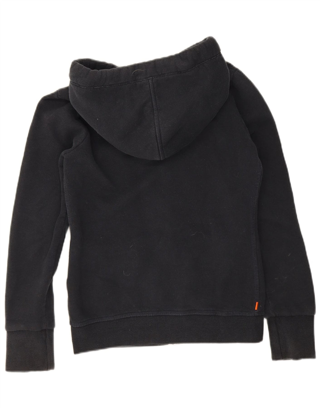 Superdry Hættetrøje med lynlås til mænd, lille marineblå bomuld