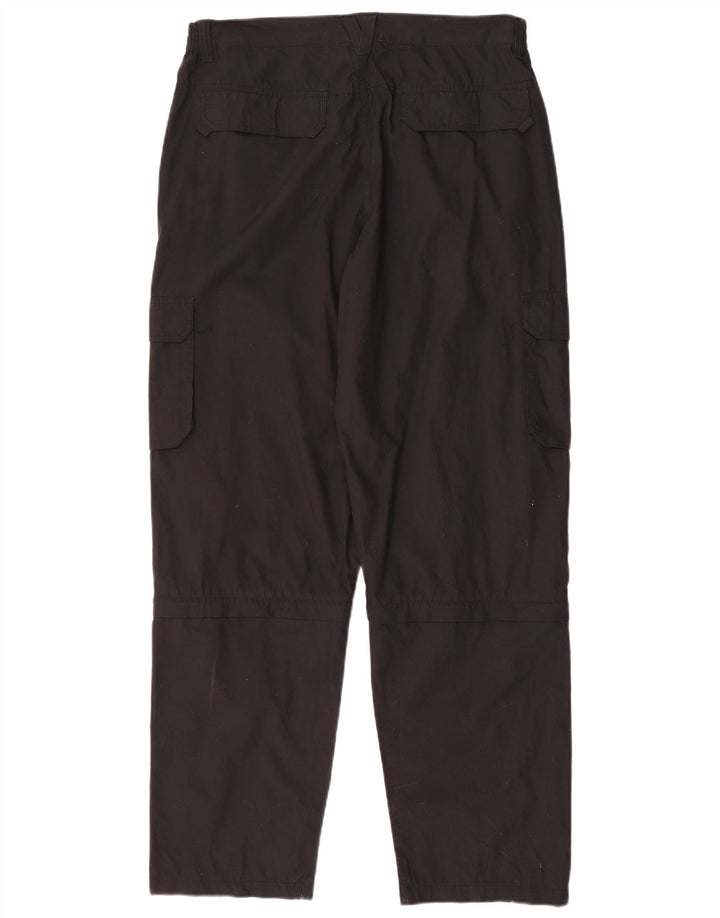 TOPTEX Herre Straight Cargo Bukser IT 52 XL W36 L33 Sort Bomuld