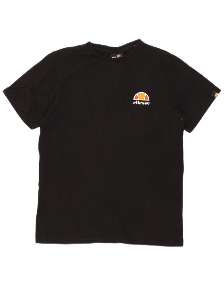 ELLESSE T-shirt top til kvinder DK 12 Medium Sort