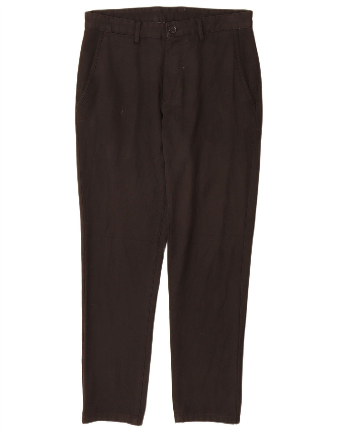 Zara Herre Slim Chino Bukser EU 38 Small W30 L29 Sort