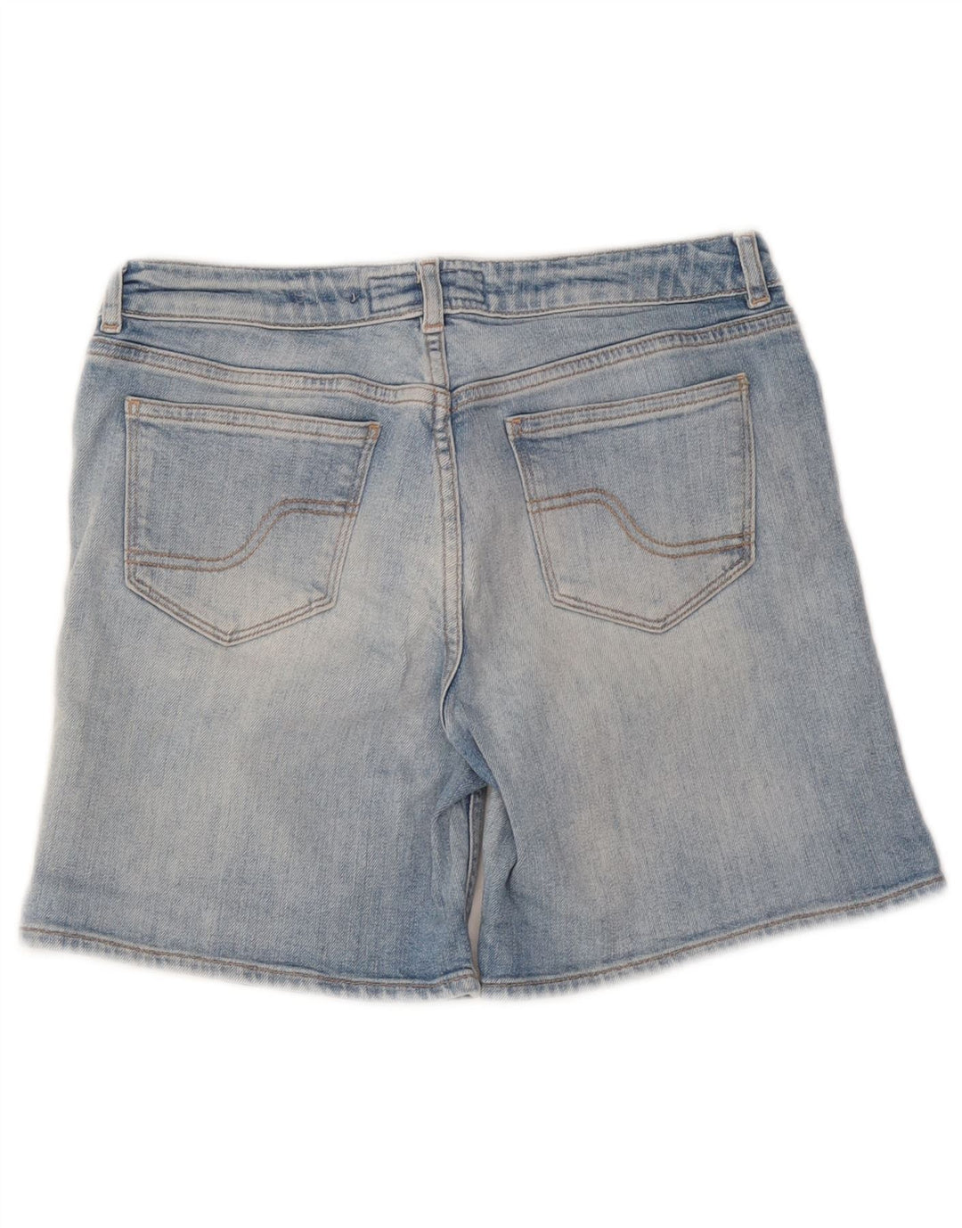 Fat Face Dame Denim Shorts UK 8 Small W30 Blue Cotton