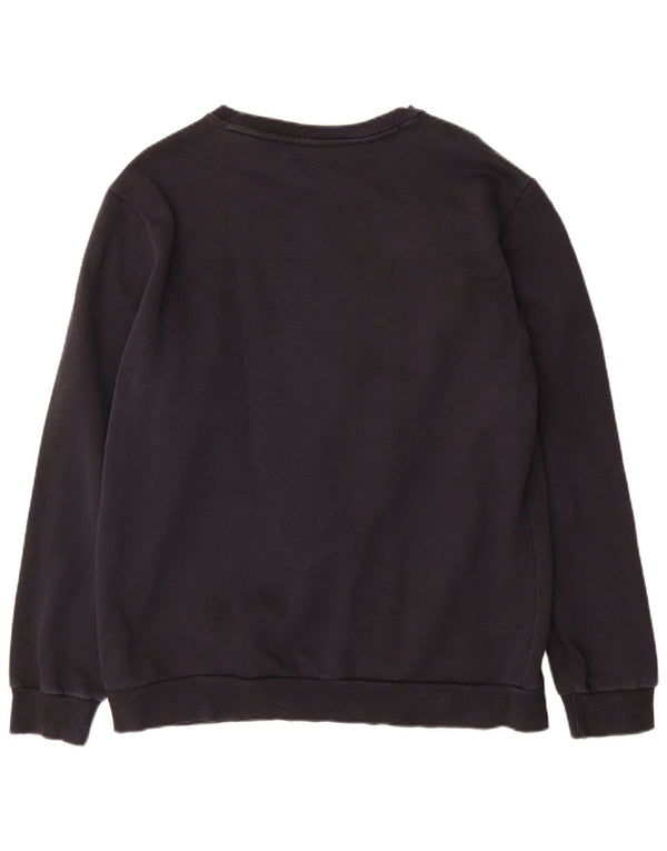 Puma Herre Grafisk Sweatshirt Jumper Large Sort