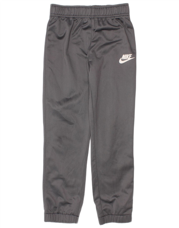 Nike Drenge Træningsdragt Bukser Joggers 6-7 år Large Grå Polyester