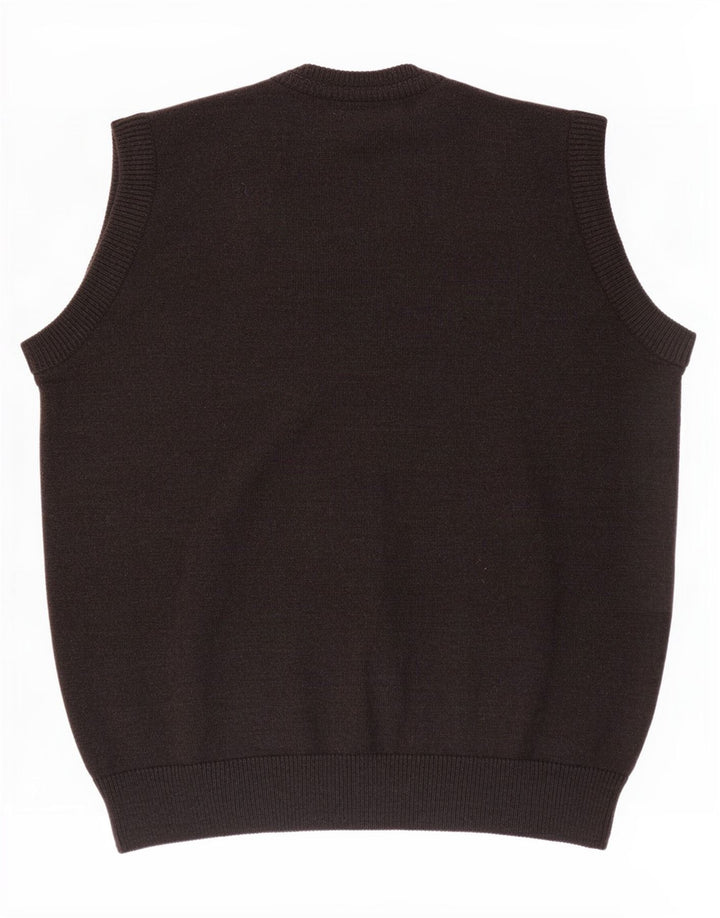 Dardano Herrevest Tank Top IT 52 Stor Grå Akryl