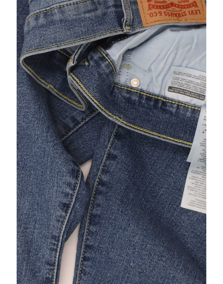 Levi's skinny jeans til kvinder W34 L32 blå bomuld