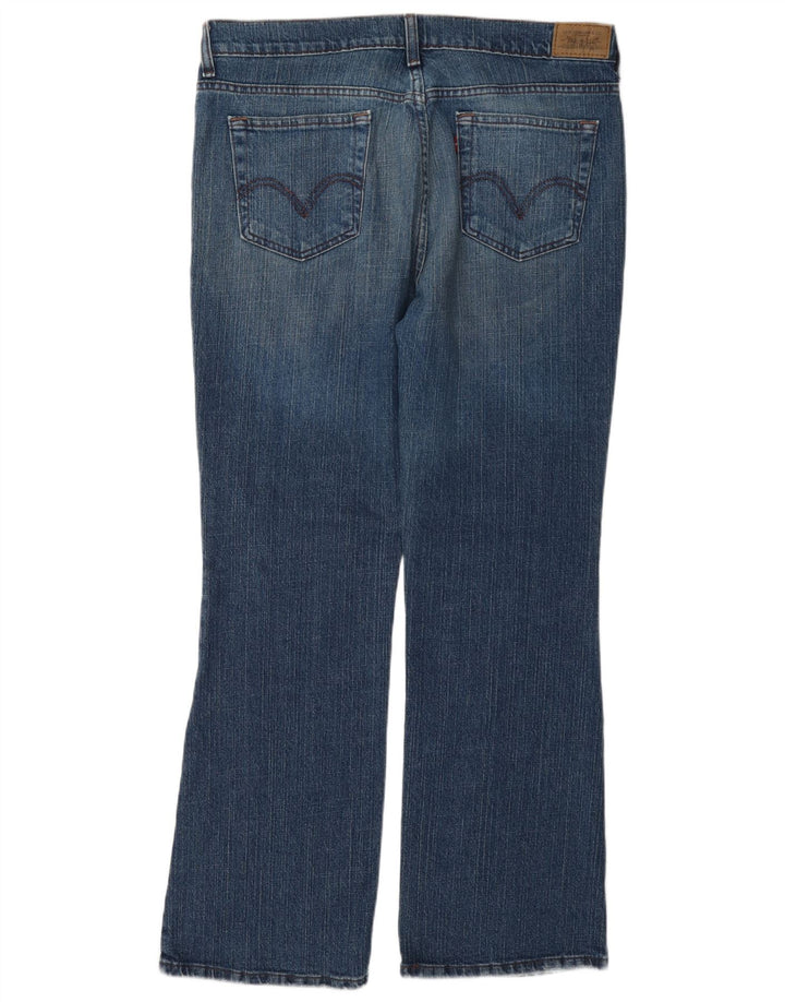 Levi's Dame 515 Bootcut Jeans US 14 XL W36 L30 Blå Bomuld