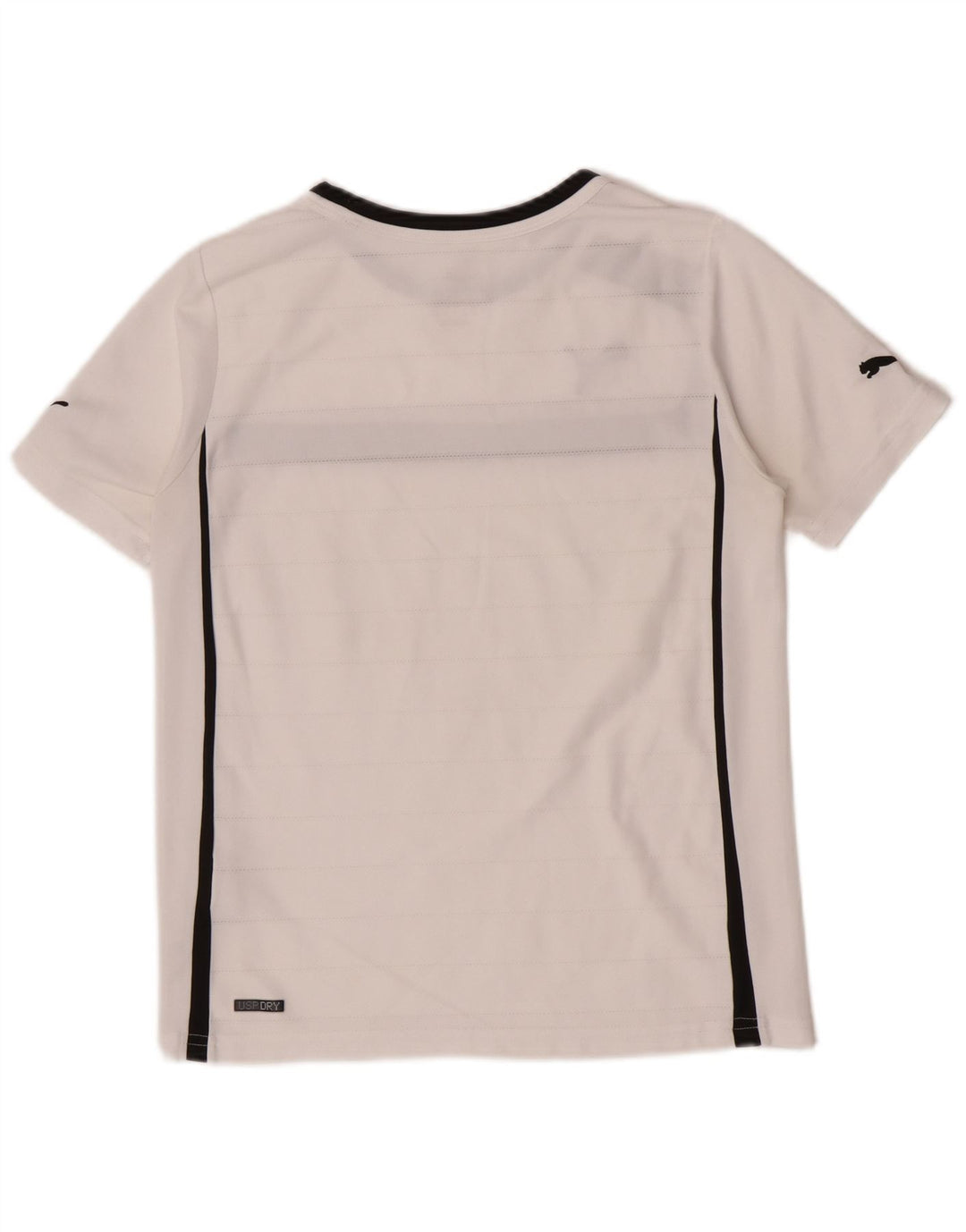 Puma Boys Regular Graphic T-Shirt Top 11-12 år Hvid Colourblock