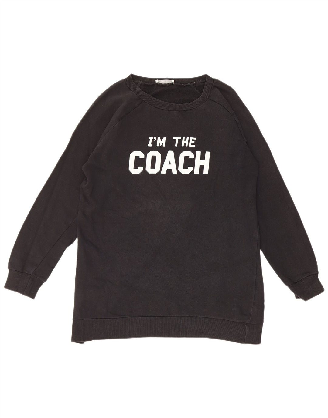 Zara Herre Trafaluc Graphic Sweatshirt Jumper Lille Sort
