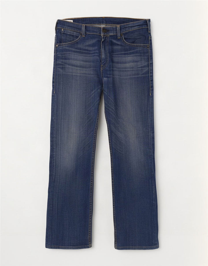 Levi's Straight Jeans til mænd W33 L30 blå bomuld