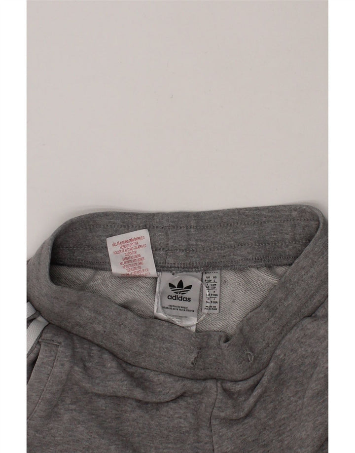 ADIDAS Boys Sport Shorts 9-10 Years Grey Cotton Vintage Adidas and Second-Hand Adidas from Messina Hembry 
