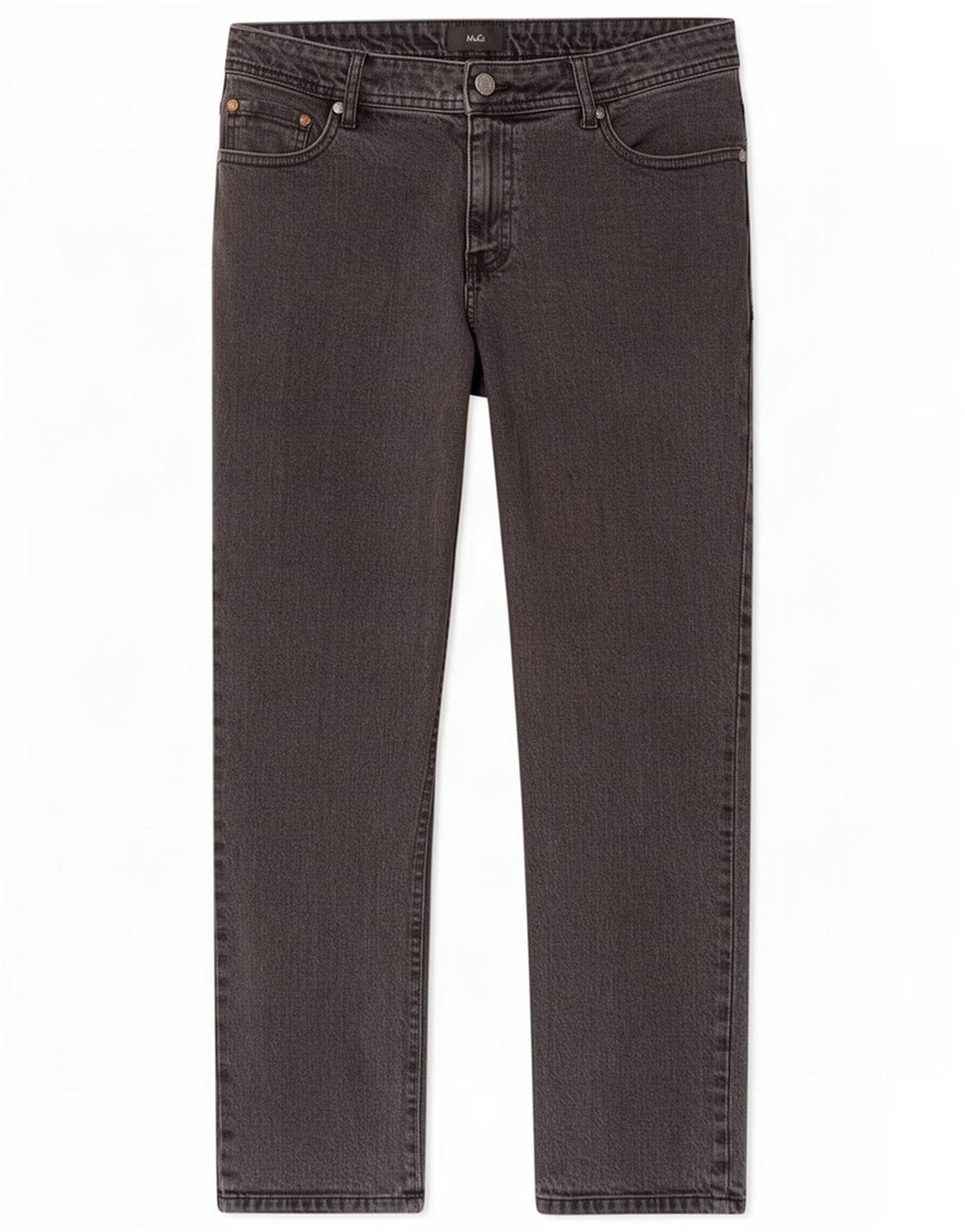M&Co Herre Regular Straight Jeans W40 L29 Grå Bomuld