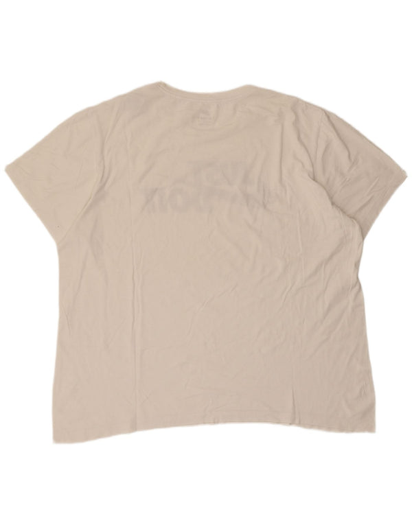 Nike grafisk T-shirt top til mænd XL Hvid