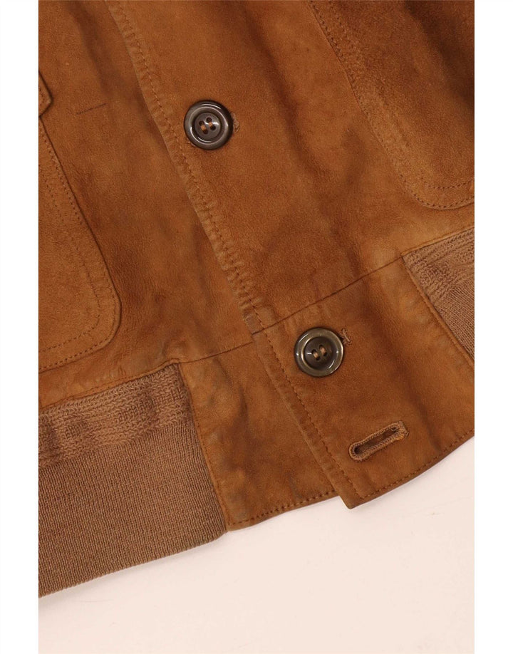 Vintage Herre Ruskind Bomber Jacket IT 50 Large Beige