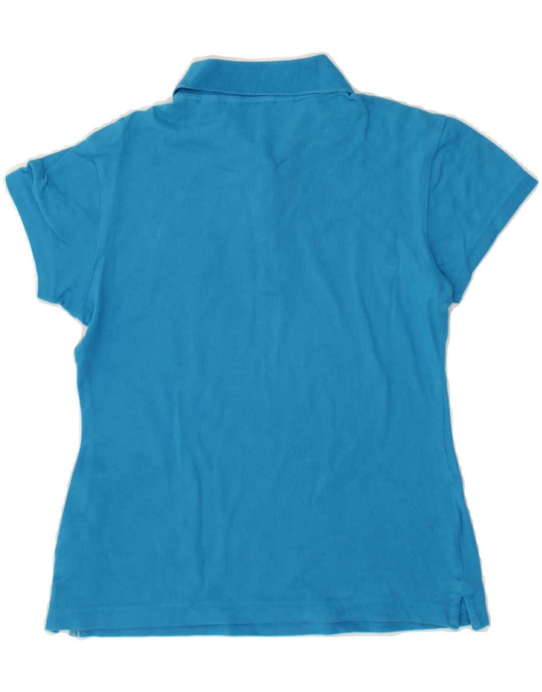 ADIDAS Womens Polo Shirt EU 38 Medium Blue Cotton Vintage Adidas and Second-Hand Adidas from Messina Hembry 