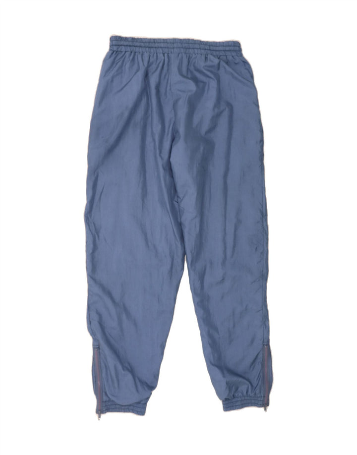 VINTAGE Mens Tracksuit Trousers Joggers XL Blue Nylon Vintage Vintage and Second-Hand Vintage from Messina Hembry 