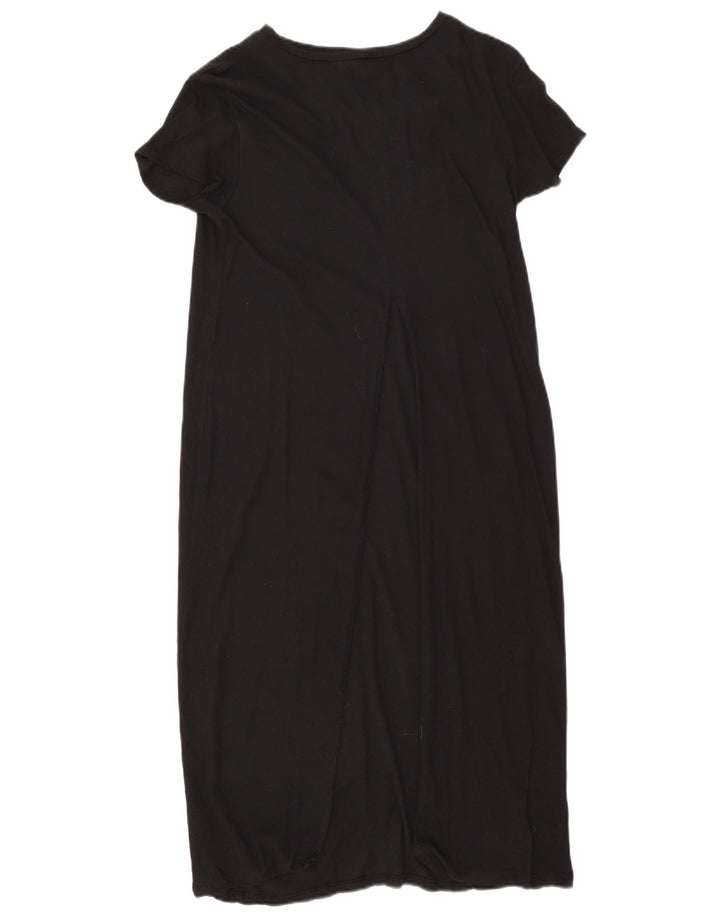 ZARA T-shirtkjole til kvinder UK 14 Medium Sort