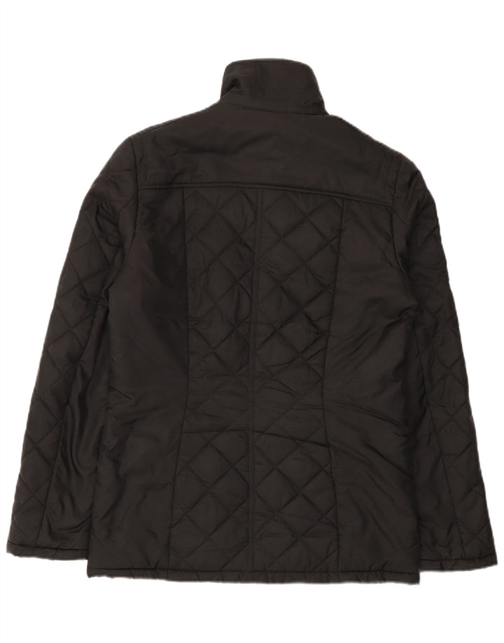 Reiss Herre quiltet jakke UK 36 Small Black Nylon