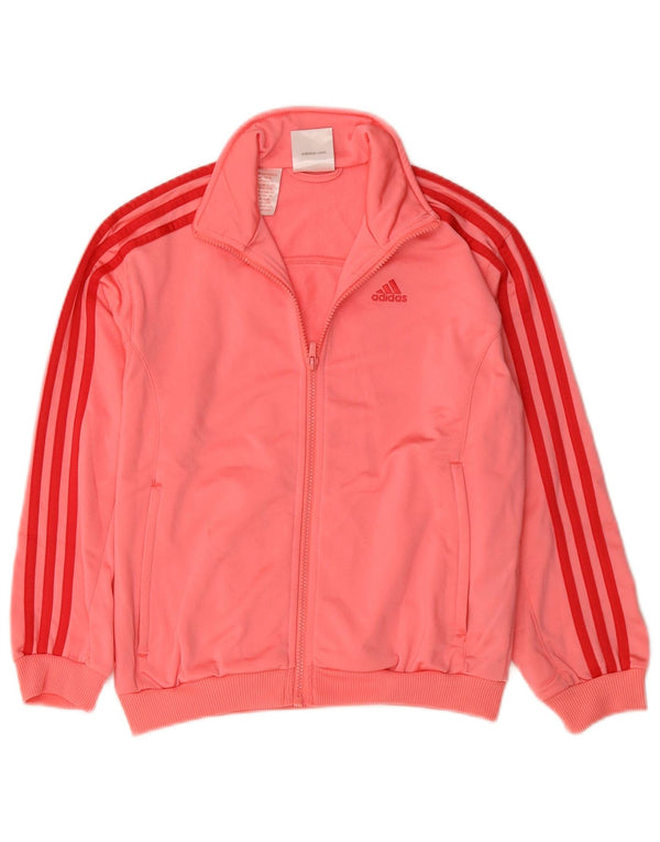 Adidas Pige Træningsdragt Topjakke 9-10 År Pink Polyester
