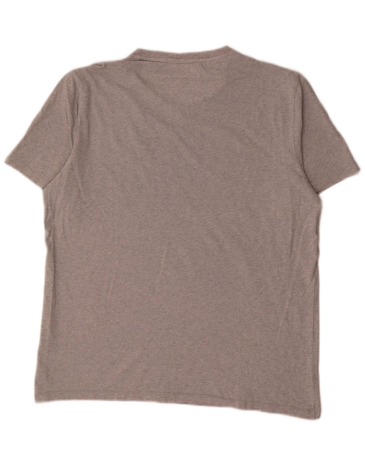 Scotch & Soda Herre T-Shirt Top XL Grå Flecked