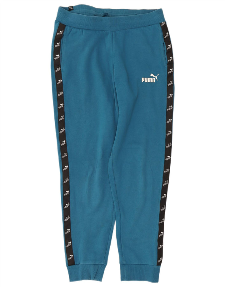 Puma Herre grafisk træningsdragt Bukser Joggers Small Blue Colourblock