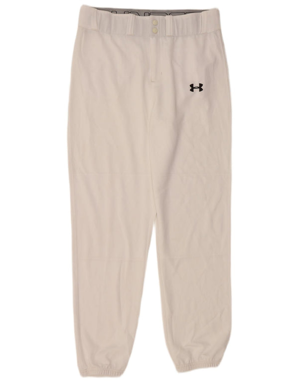 UNDER ARMOUR Herre joggers Casual Bukser Large W34 L30 White